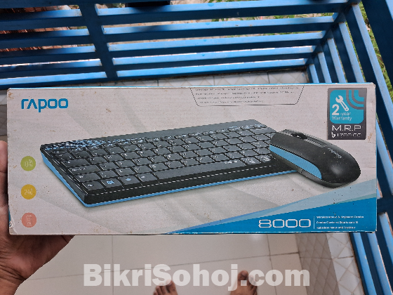 Wireless Keyboard + Mouse Combo Full Fresh
